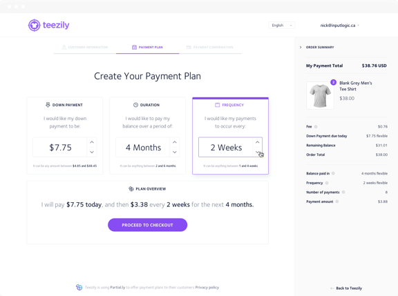 Easy Payment Plan Online Store