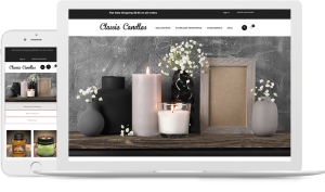 Sell Candles Online with Create A Shoppe